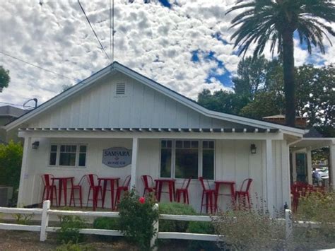 SAMsARA Wine Co. Our Los Olivos Tasting Room Patio is NOW OPEN