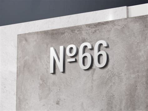 Download Wall Logo Mockup | Mockup World