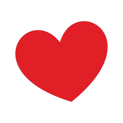Classic Red Heart | Red heart, Red heart tattoos, Love heart emoji png image