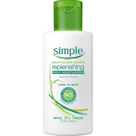 Simple Replenishing Rich Moisturizer Skin Care Beauty And Health
