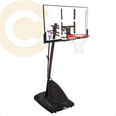 Spalding Gold Portable Basketball Net Goal System Cra Basketball