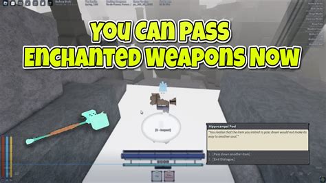 You Can Pass Enchanted Weapons Now Deepwoken YouTube