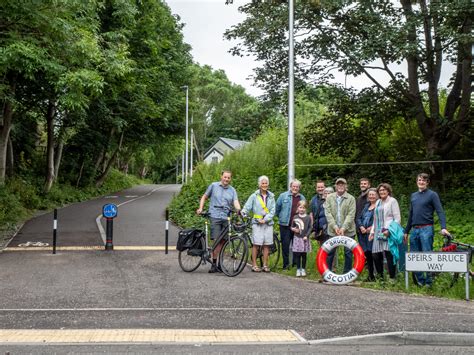 Transformed Granton Walking And Cycling Path Named After Explorer The