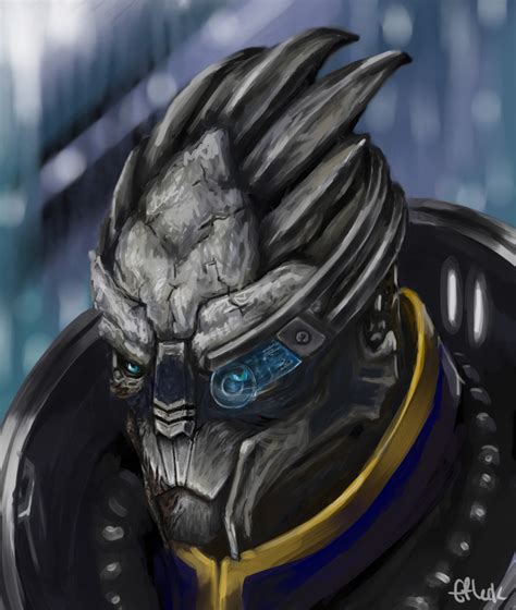 Garrus Portrait By Efleck On Deviantart