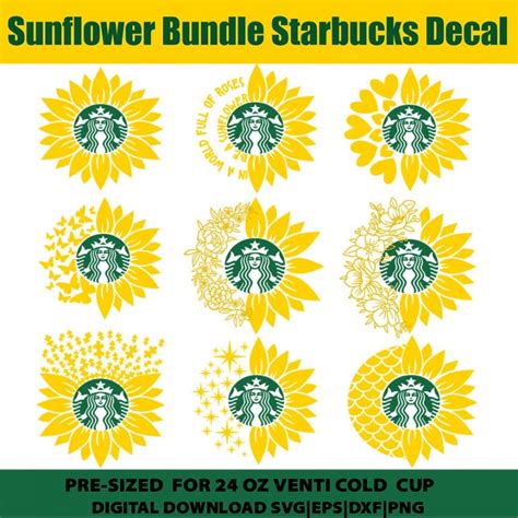 Free Free Sunflower Svg Starbucks 208 SVG PNG EPS DXF File