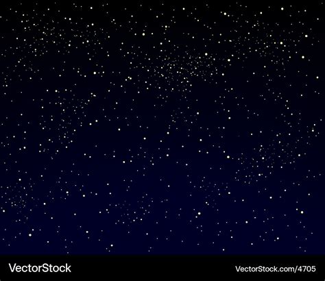 Vector Star Sky