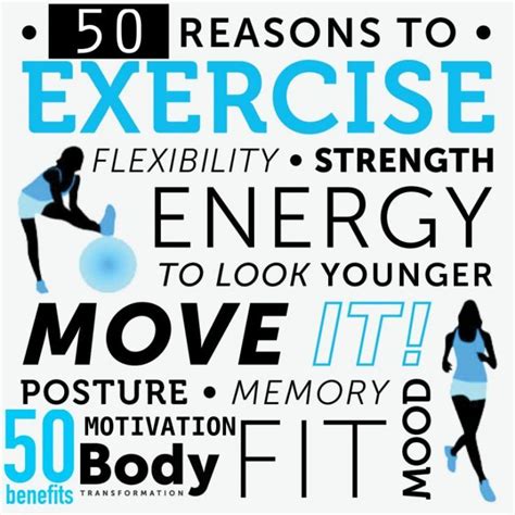 50 Great Reasons To Exercise Fitneass
