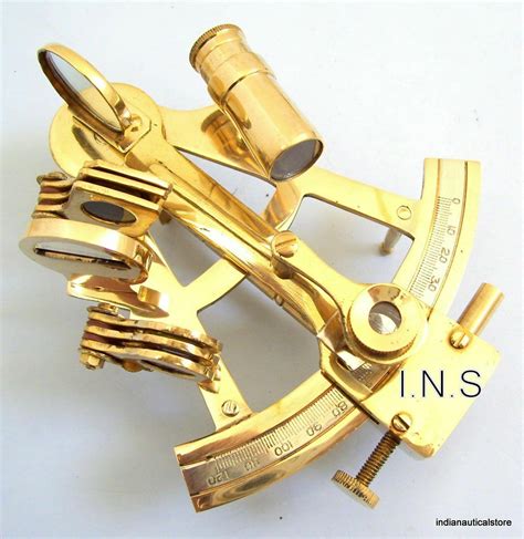 vintage ship brass sextant astrolabe maritime nautical navy marine sextant t ebay