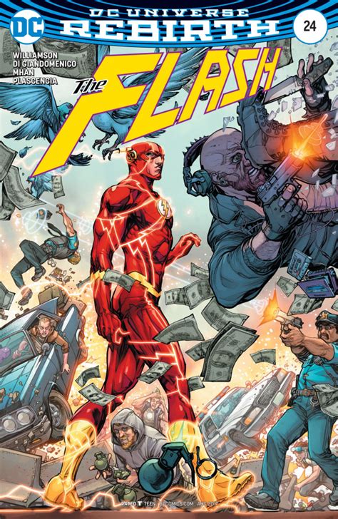 The Flash 24 Variant Cover Fresh Comics
