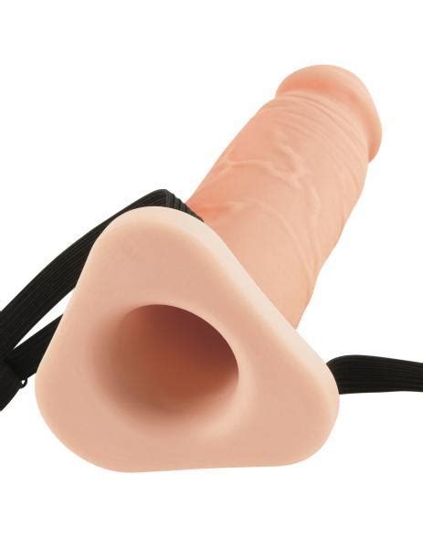 8 Inches Silicone Hollow Extension Beige On Literotica