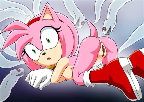 Rule 34 Amy Rose Anus Boo Sonic Breasts Female Ghost Green Eyes