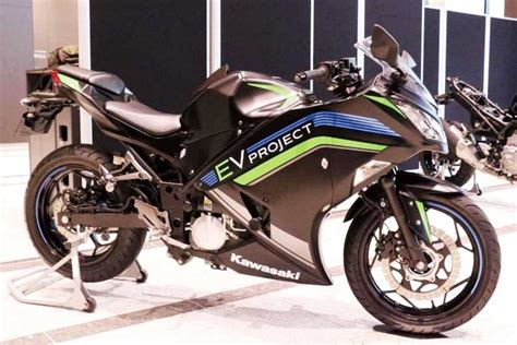 Mirip Ninja Versi Naked Motor Listrik Kawasaki Ev Akhirnya Resmi My