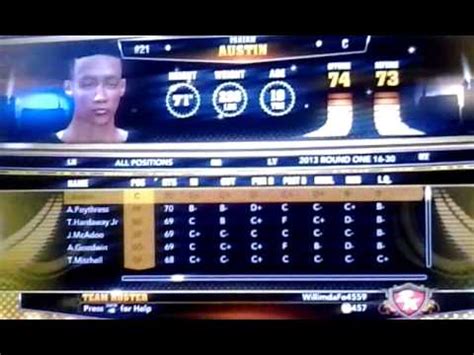 Creating and importing a draft class. NBA 2k13 Draft Class all 60 rookies, Team USA Select, and ...