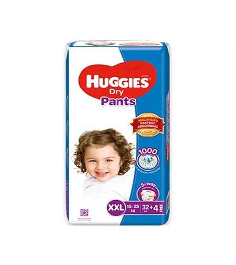 Huggies Dry Pants Baby Diaper Xxl 15 25kg 32 Diaper Wealzin