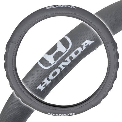 Honda Steering Wheel Cover 100 Percent Odorless Synthetic Leather Grip