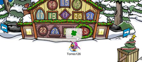 Waddle around and meet new friends! CP Rewritten: Advent Calendar at Forest - Club Penguin ...