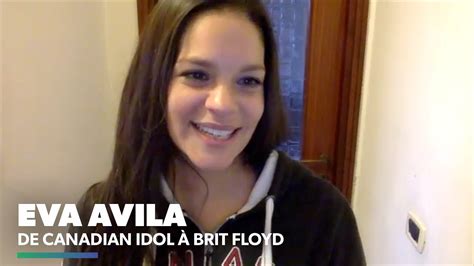 entrevue eva avila de canadian idol à brit floyd youtube