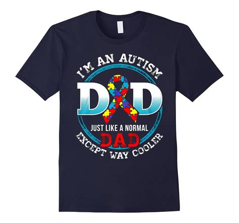 Mens Cool Im An Autism Dad T Shirt Autism Awareness Day Ts Td Teedep