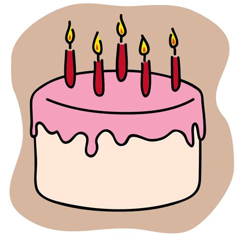 Easy disney drawings easy drawings for kids colouring pages coloring pages for kids painting for kids art for kids kindergarten coloring pages birthday coloring pages drawing lessons for kids. Simple Birthday Cake Drawing at GetDrawings | Free download