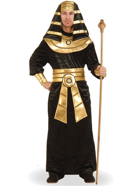 men s black and gold pharaoh costume egyptian costume for men