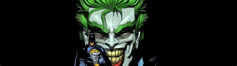 3840x1080 Joker And Batman Dc Comic 3840x1080 Resolution Wallpaper Hd