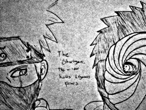 Tobi Vs Kakashi The Sharingan By Brandontehfrosty On Deviantart