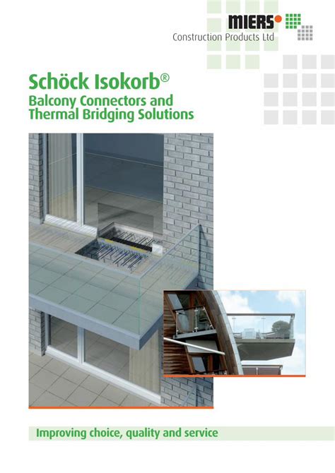 Pdf Balcony Connectors And Thermal Bridging Solutions · Schöck