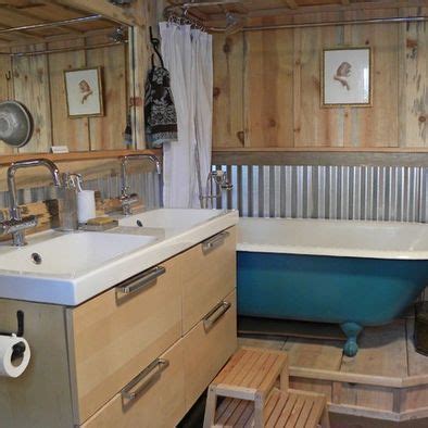 How to use corrugated galvanized steel in kitchens. corregated tin roofing as kitchen backsplash | more ...