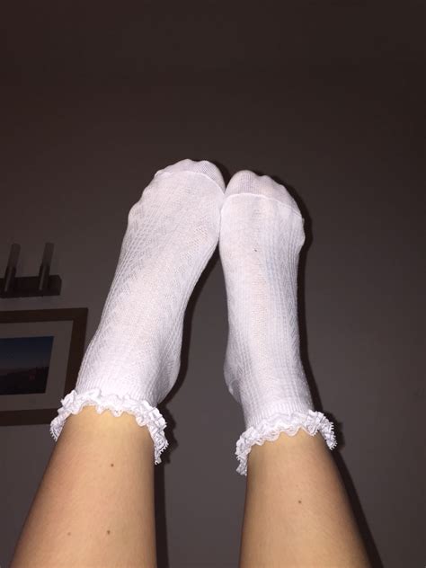 Teen White Socks Hd Foto