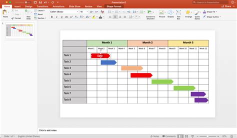 How To Create A Gantt Chart In Powerpoint Smartsheet