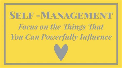 Essential Self Management Skills That Will Help You Focus