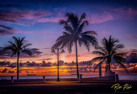 Sunrise On Fort Lauderdale Beach Photograph By Rikk Flohr Pixels