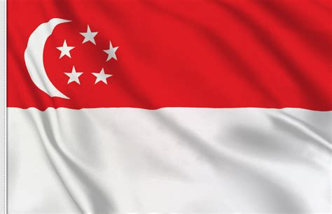 Singapore flag hd stock 100 bez autorských. Singapore Flag