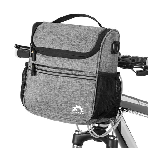 Dcenta Waterproof Bike Handlebar Insulated Cooler Bag Front Bag