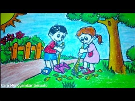 Siswa mengisi kotak kosong dengan menggambar bentuk salah satu dari segi banyak beraturan yang tepat. Gambar Gotong Royong Kartun Yang Mudah Digambar | Ideku Unik