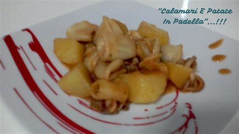 Accendere il fuoco a fiamma media, appena. "Calamari E Patate In Padella"...!!! - YouTube
