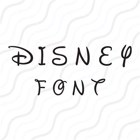 Walt Disney Font Svg Disney Alphabet Svg Disney Monogram Etsy