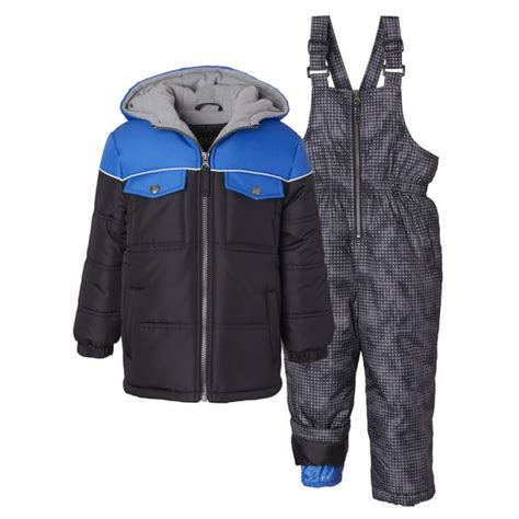 Ixtreme Ixtreme Baby Toddler Boy Colorblock Winter Jacket Coat And Camo
