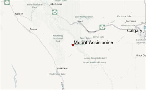 Mount Assiniboine Mountain Information