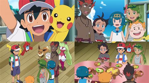 Pokemon Ash Is Reunited With His Alola Friends By Dlee1293847 On Deviantart