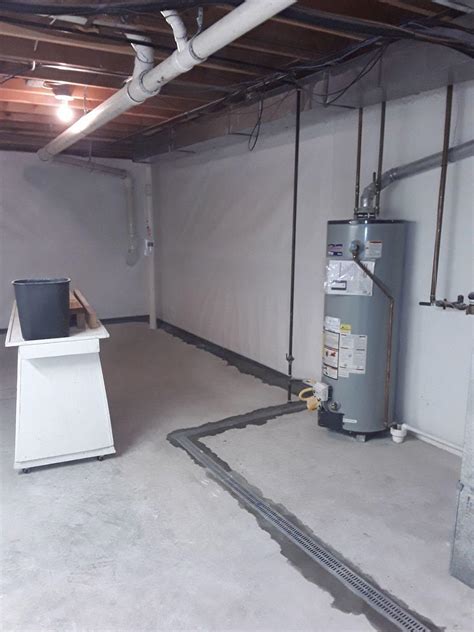 Holes in each block core and into each mortar joint (figure a). Basement Waterproofing - Wet Basement Solution in ...
