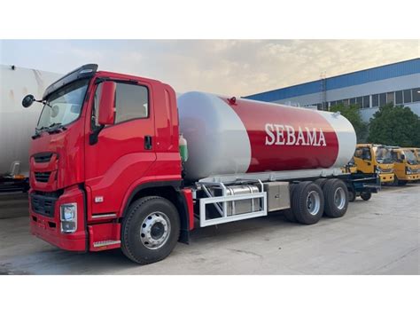 Isuzu 6x4 Lpg Tanker Truck Liquefied Petroleum Gas Vehicles Propane