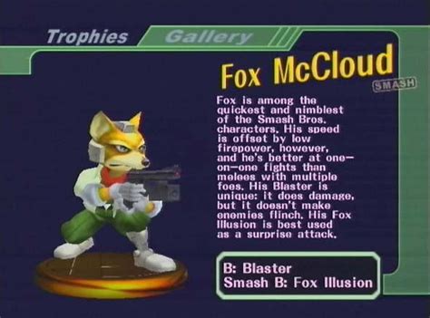 Fox Super Smash Bros Melee Wiki Guide Ign