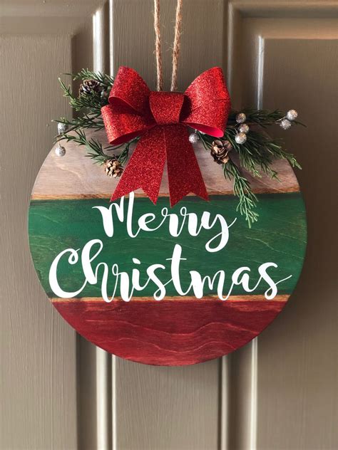 2021 Christmas Door Hanger Christmas Eve 2021