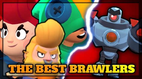 Thanks for watching and i whenever there are new brawlers in brawl stars, you'll be sure to find them on my channel! TOP 5 BEST BRAWLERS FOR BOSS FIGHT! ~ Brawl Stars TOP 5 ...