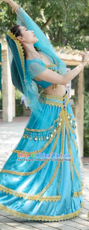 Asian Traditional Bollywood Performance Dress Belly Dance Costume
