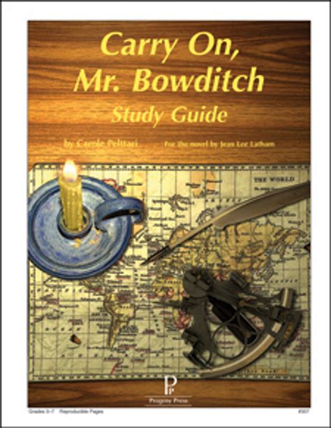 Carry On Mr Bowditch Study Guide Progeny Press Literature Curriculum