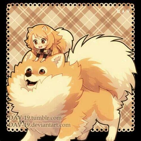 Pomeranias Cute Anime Chibi Cute Animal Drawings Kawaii Kawaii Chibi