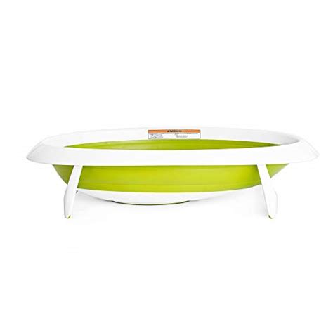 The bath is in great condition with no stains, discoloration or broken parts. Boon Naked Collapsible Baby Bathtub Review