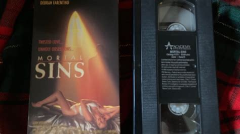 Opening To Mortal Sins VHS YouTube